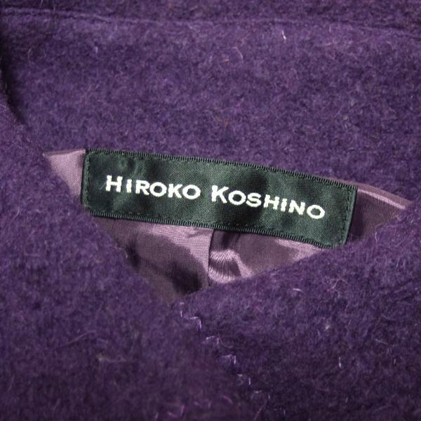 HIROKO KOSHINO（ヒロコ コシノ） 新品同様/ヒロココシノ 圧縮ウール 