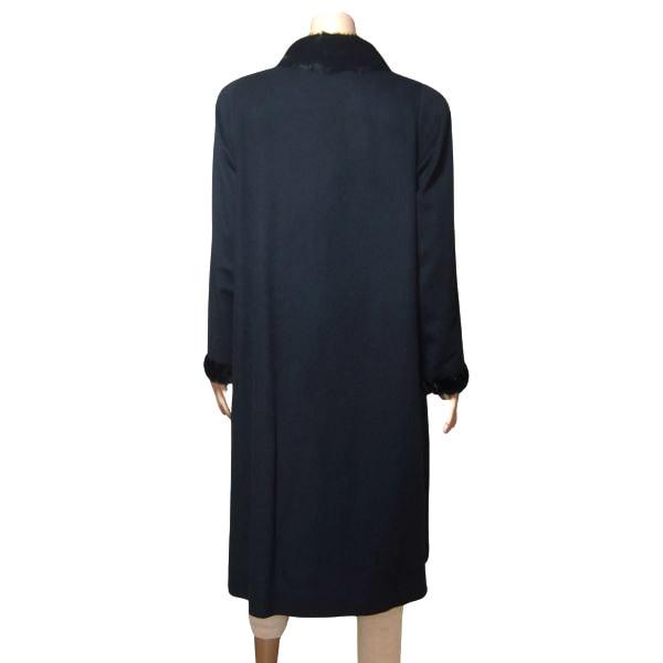 新品同様/ミノリ MINORI カシミヤウールコート ロングコート 表記 11号 