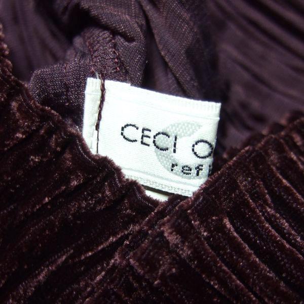 CECI OU CELA（セシオセラ） 美品/セシオセラ ジャケット ベロア 表記 