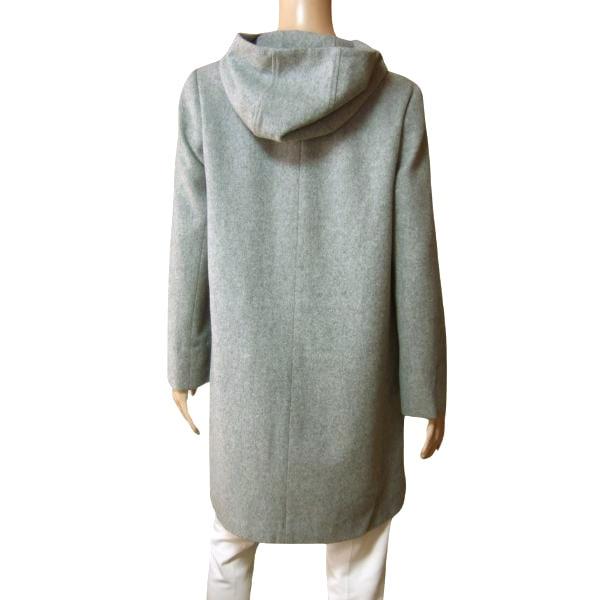 美品/レスピーギ RESPIGHI フード付きコート 表記 38号 9号 M 相当 