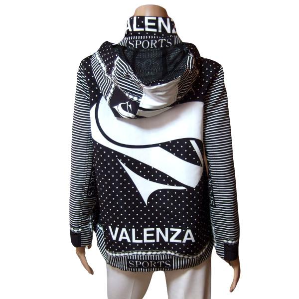 VALENZA 新品同様/バレンザ フード付きブルゾン ジップアップ 表記 40 