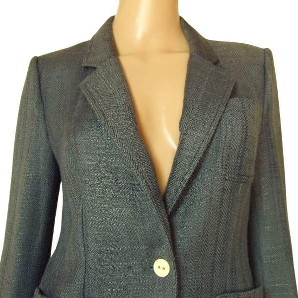 美品♪レリアン イタリア ステファノーニ ブレザー ジャケット 9号 美品♪レリアン イタリア ステファノーニ ブレザー ジャケット 9号