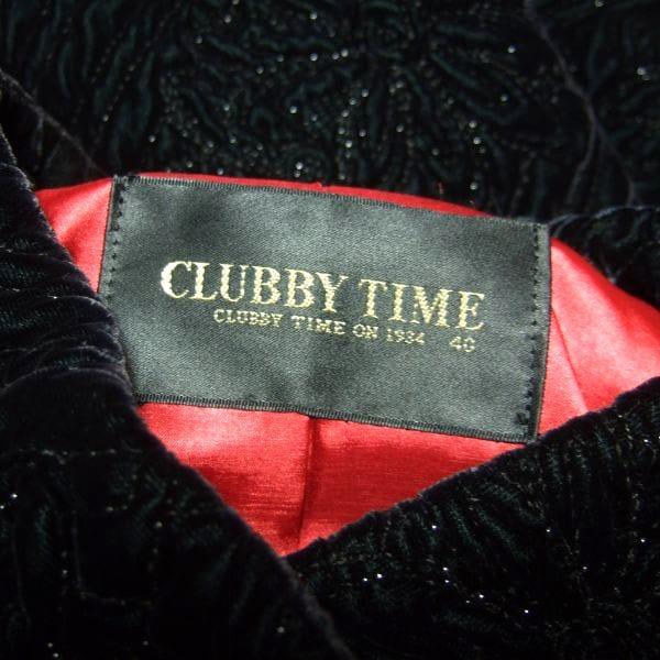 美品/クラビータイム CLUBBY TIME コート 表記 40号 L 11号 相当 古着 