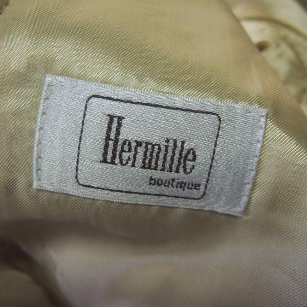 美品/ヘルミーレ Hermille テーラードジャケット イタリア製 大きい 