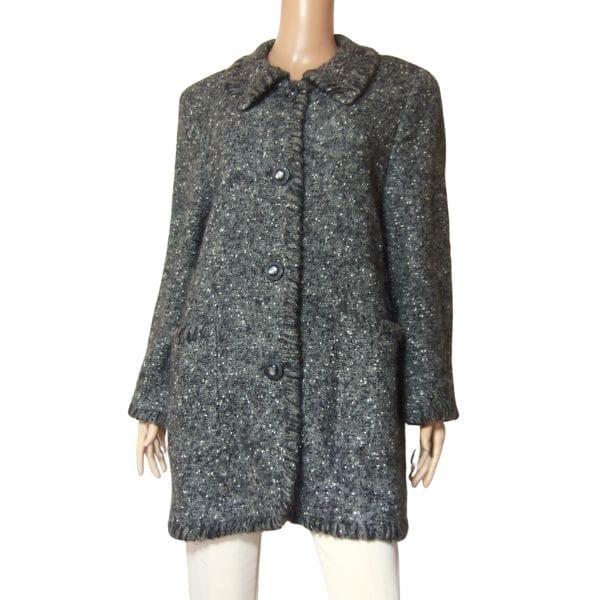 Leilian（レリアン） 美品/レリアン ウール系コート 起毛 大きいサイズ