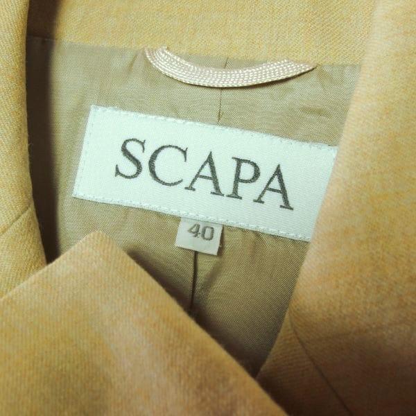 SCAPA（スキャパ） 美品/スキャパ テーラードジャケット 表記 40号 L 