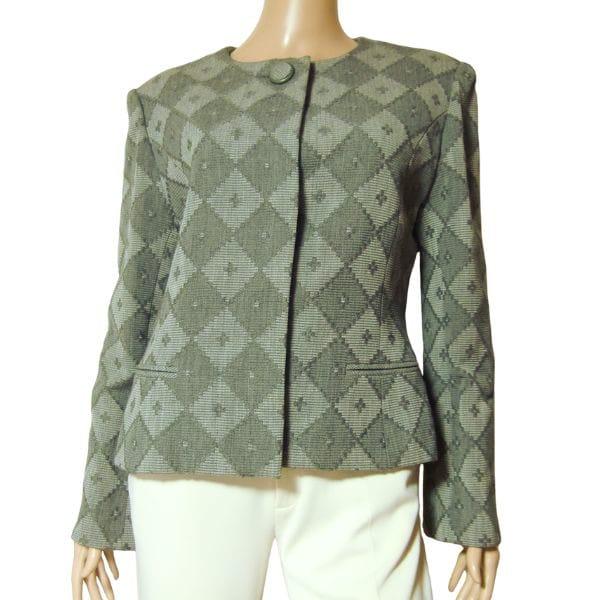 Christian Dior ノーカラージャケット Christian Dior（クリスチャン