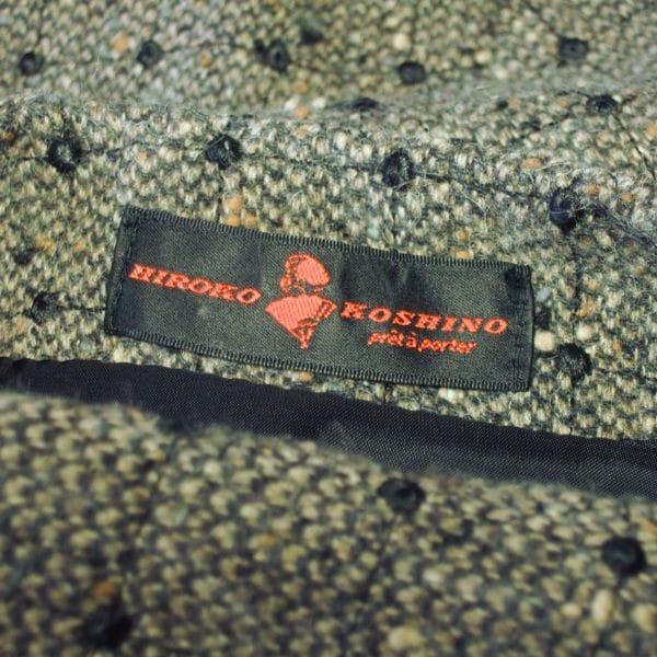 HIROKO KOSHINO（ヒロコ コシノ） 美品/ヒロココシノ ノーカラー