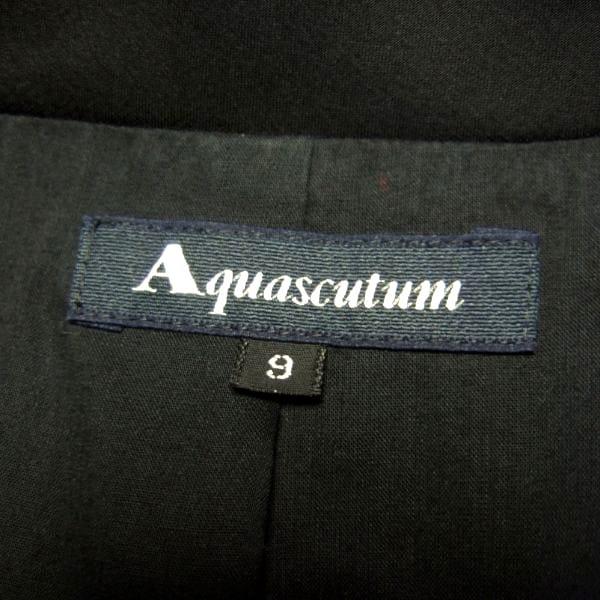Aquascutum（アクアスキュータム） 美品/アクアスキュータム ブラック