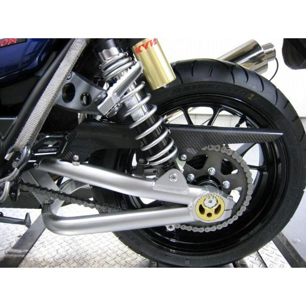 M.I.Z] ZRX1200 DAEG 09〜カーボンチェーンケース : M.I.Z