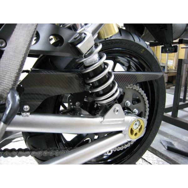 M.I.Z] ZRX1200 DAEG 09〜カーボンチェーンケース