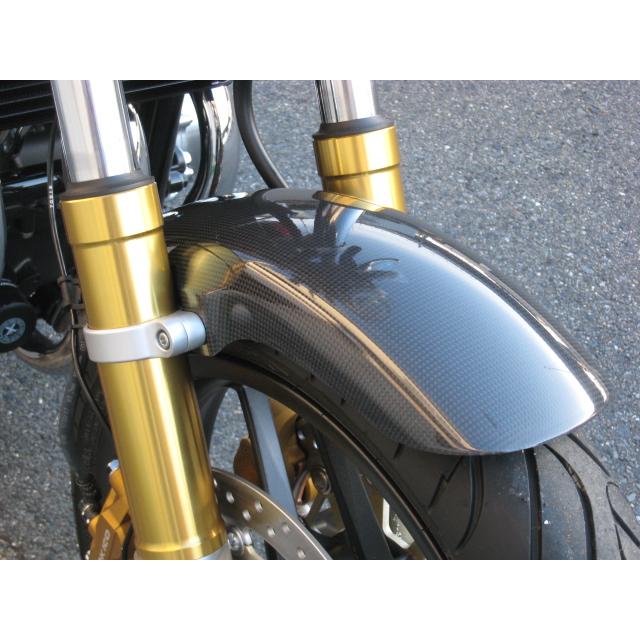 CB1100RS（SC65）カスタムフロントフェンダー（綾織カーボン仕様