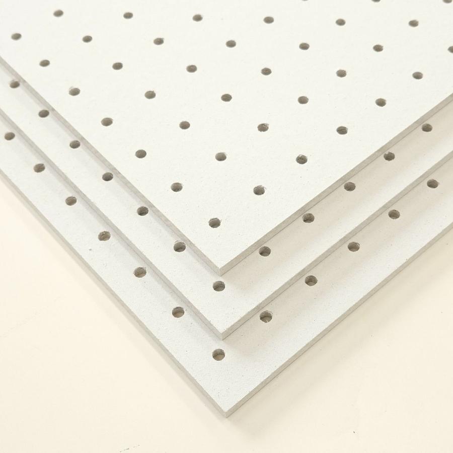 有孔ケイカル板 910x1820mm 50枚セットφ5-25mmピッチ 【法人様入れ