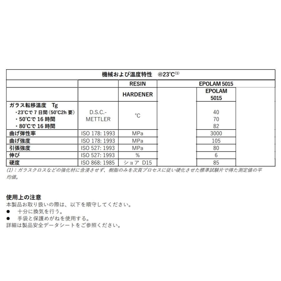 日本シーカ(旧 AXSON)【EPOLAM5015】インフュージョン用エポキシ
