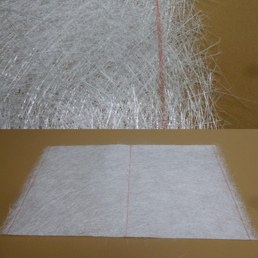 ガラスマット【#380】【300g】耳あり ほぐしあり 1m×51m frp樹脂 材料 補修 補強 ガラス繊維|frp|03