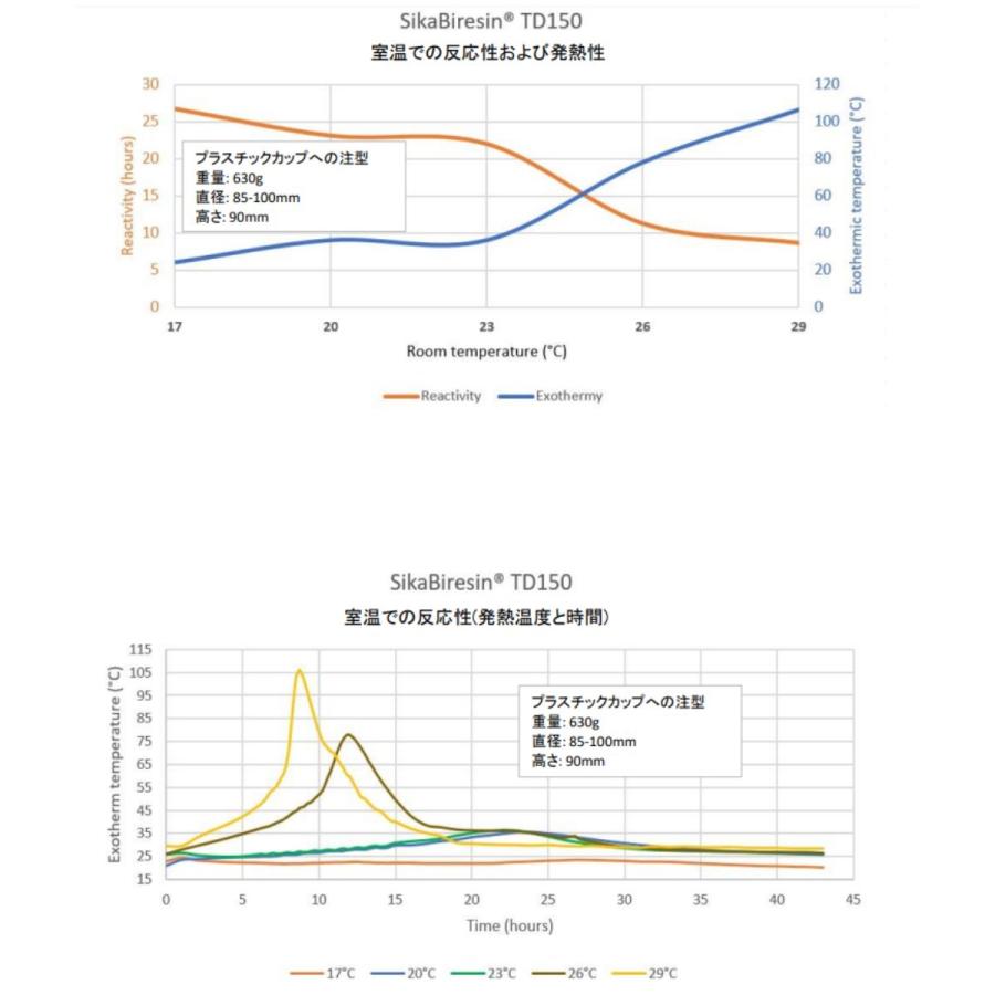 透明エポキシ樹脂【日本シーカ TD150】（旧 AXSON D150）1.45kgセット 樹脂1kg 硬化剤450g 硬化剤セット リバーテーブル等に |  | 02