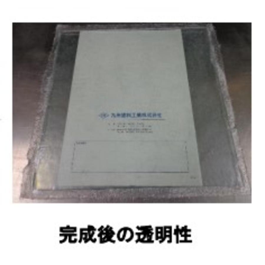 FRP防水用 塗料 イソ系【トップコート (クリア) 1kg】/FRP樹脂 