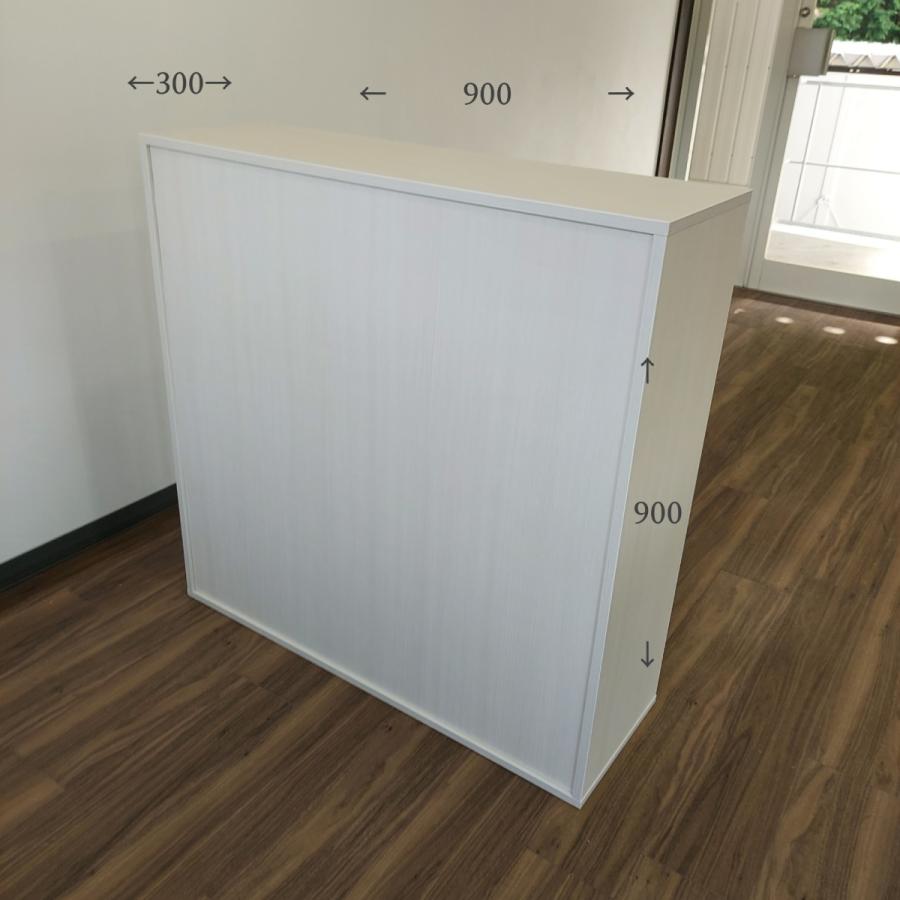 グレイエルム・オフィスハイカウンター 木目 受付カウンター 幅900