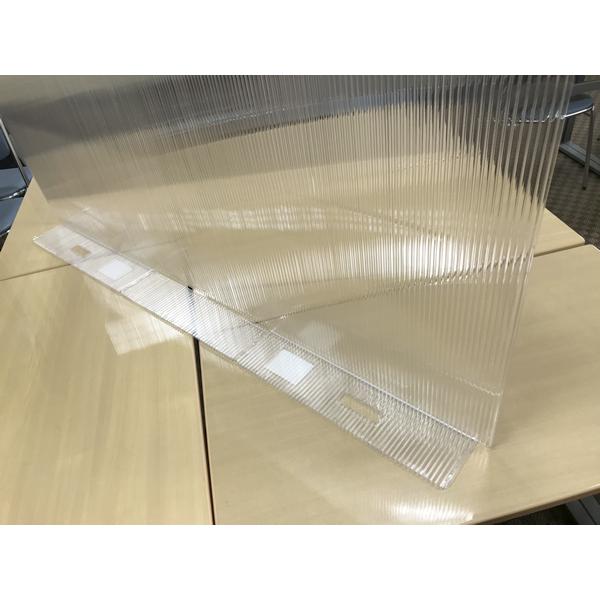 飛沫防止ドゥ・ウォール10枚セット　DW2-1250C（自立タイプ・L曲げ・クリア）　日本製 |  | 12