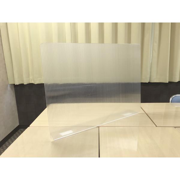 飛沫防止ドゥ・ウォール10枚セット　DW2-0750C（自立タイプ・L曲げ・クリア）　日本製 |  | 11