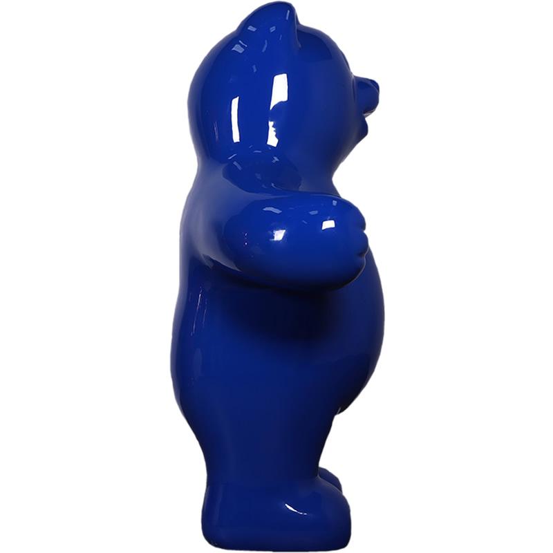 つるつるしたグミベア・ブルー FRPオブジェ |  | 02