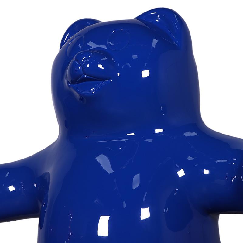 つるつるしたグミベア・ブルー FRPオブジェ |  | 03