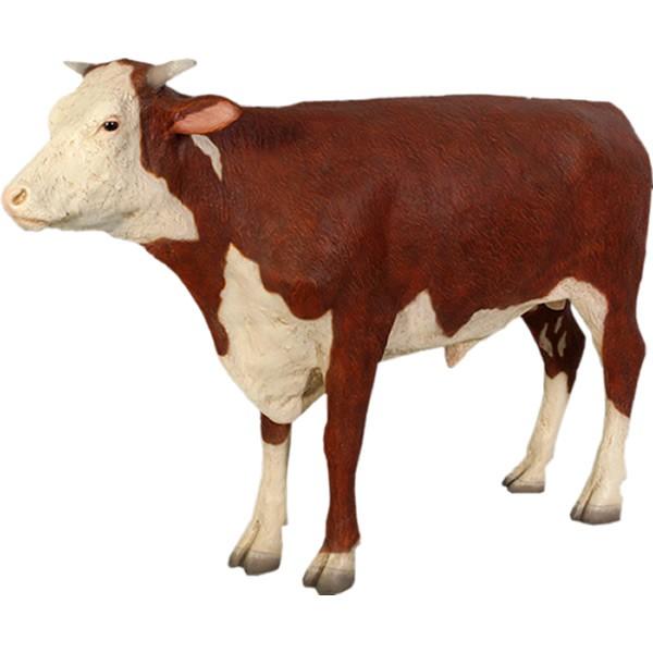 ヘレフォードの雄牛 FRPアニマルオブジェ