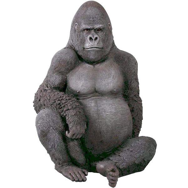 悠然たるゴリラ FRPアニマルオブジェ 即納可 | 