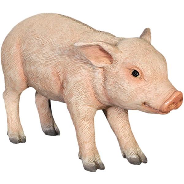 立ち上がる子豚 FRPアニマルオブジェ 即納可