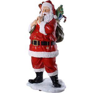 プレゼント一杯のサンタ FRPクリスマスオブジェ