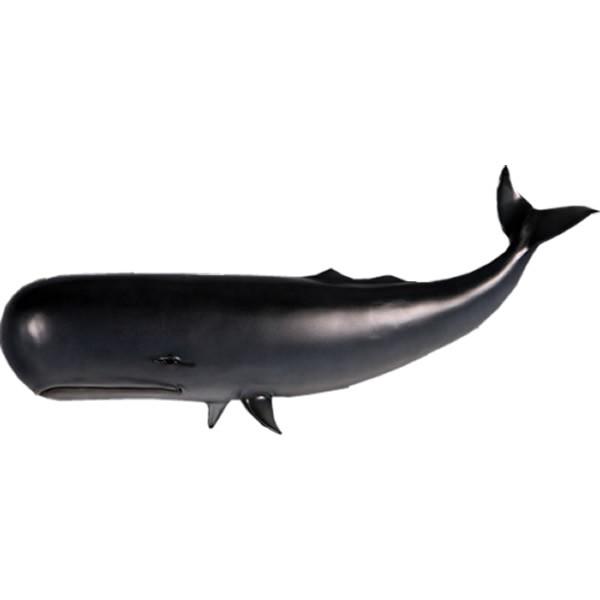 小型版・壁掛けクジラ FRPアニマルオブジェ