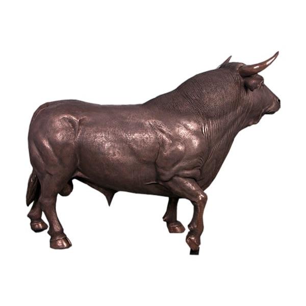 スペインの闘牛・ブロンズ FRPアニマルオブジェ |  | 01