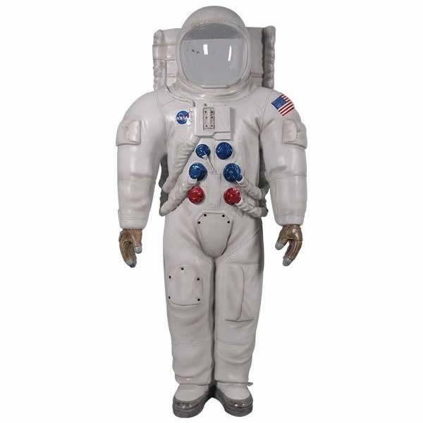 宇宙飛行士・顔だし FRPオブジェ