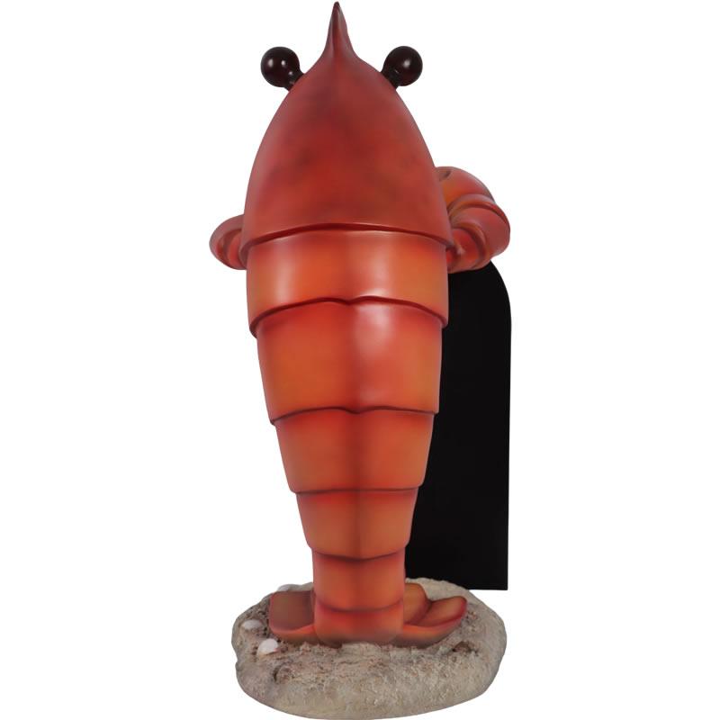 メニューボードを持つロブスター FRPアニマルオブジェ |  | 03