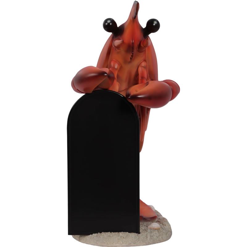 メニューボードを持つロブスター FRPアニマルオブジェ |  | 07