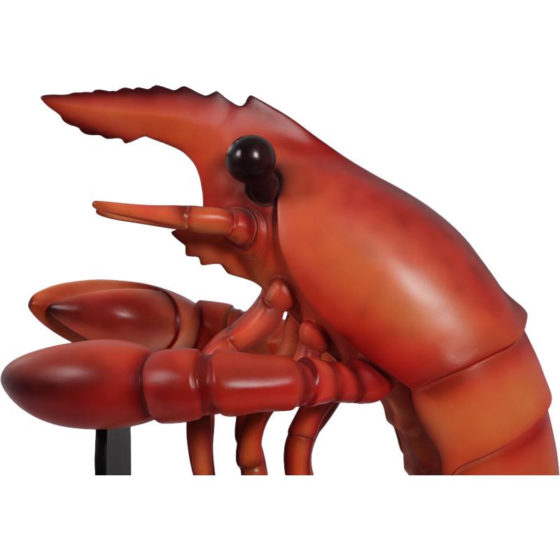 メニューボードを持つロブスター FRPアニマルオブジェ |  | 09