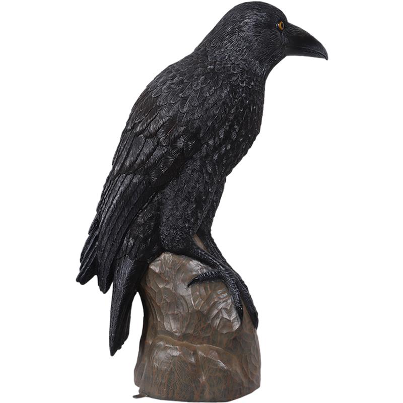 巨大カラス FRPアニマルオブジェ : 日本最大級のFRP造形物オブジェ専門