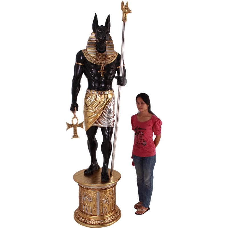 古代エジプト死者の神アヌビス FRPオブジェ : 日本最大級のFRP造形物