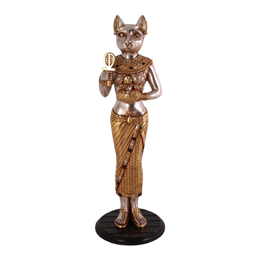 古代エジプト猫バステト神 立像 FRPオブジェ | 