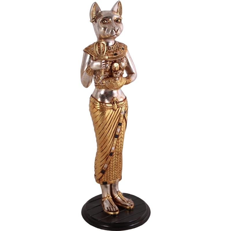 古代エジプト猫バステト神 立像 FRPオブジェ |  | 05