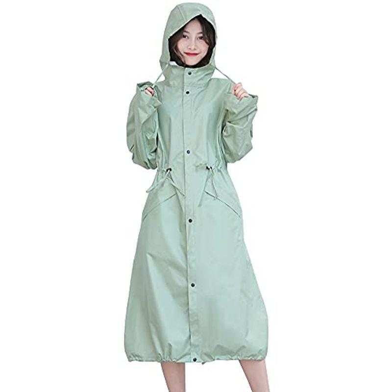 Maxwant レインコート 自転車 レディース メンズ ロング丈 レインウェア カッパ ポンチョ 防水 おしゃれ 軽量 バイク用 通勤 通 Dlieg Injurycareresearch Com