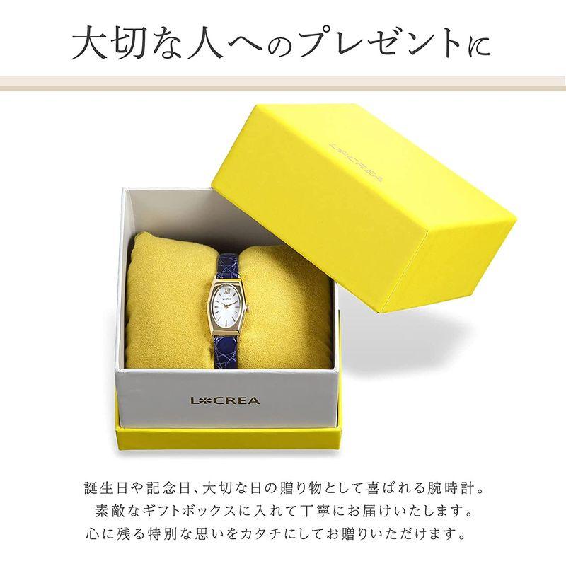 LCREA ソーラー 腕時計 レディース 日本製 ルクレア (CARRE/シルバー, ステンレスブレス/LC2004-SSWH5L) 