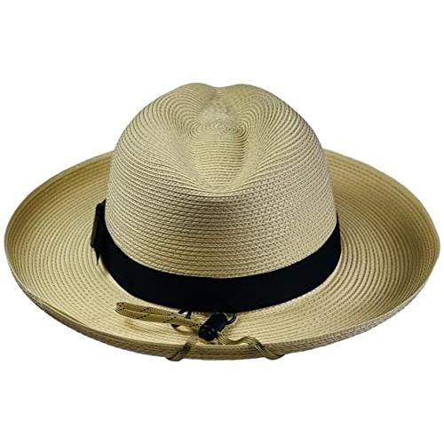 San Francisco Hat Company ジョー・フェドーラ パッカブルテックブレイドハット， ナチュラル， Large San Francisco Hat Company ジョー フェドーラ パッカブルテックブレイドハット， ナチュラル， Large