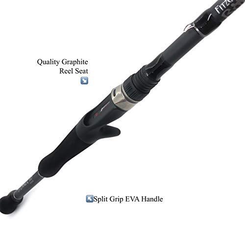 完動品 Fitzgerald Stunner HD ベイトキャスティングロッド (7フィート6 ミディアムヘビー) 【RIZ7207955357】(25372円)