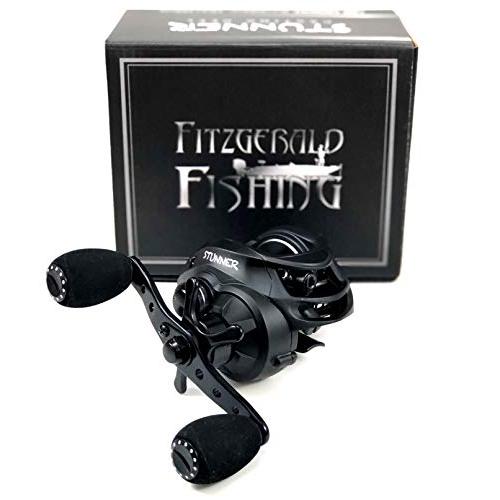 最安値❕ Fitzgerald フィッシングスタナー ベイトキャスティングリール - 素晴らしいバスフィッシングリール & インショアフィッシングリール - 右利き左利きリール 【MYK7949985958】(27984円)