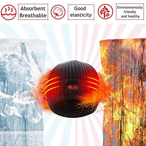 Autocastle ヒートキャップ 充電式バッテリー付き 7.4V 男女兼用 ヒートキャップ ブラック ヒートキャップ 4V Autocastle 充電式バッテリー付き 男女兼用 ブラック オートキャッスル