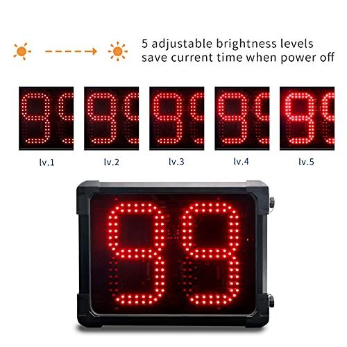 【新品 送料込み】 GAN XIN LED プログラム可能 14/24/30秒 カウントダウン バスケットボール ショットクロック 【G1399966126】(49279円)