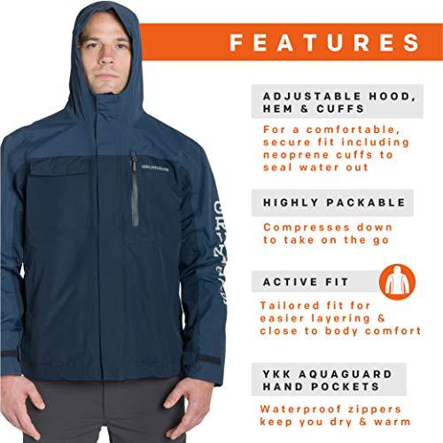 グランデンズ男子用トランスミットジャケット|耐久性・防水性・ストーミーブルー5倍大 10代から大人向けSuperrioポータブル電動スクーター250 W充電式折りたたみスクーター (黒)