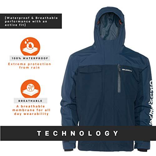 グランデンズ男子用トランスミットジャケット|耐久性・防水性・ストーミーブルー5倍大 10代から大人向けSuperrioポータブル電動スクーター250 W充電式折りたたみスクーター (黒)