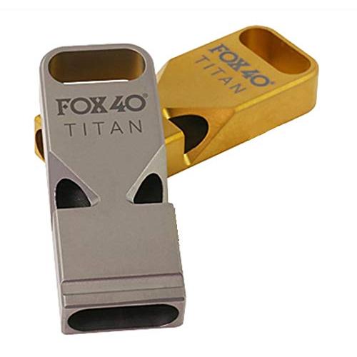 Fox 40 Titan プレミアム デュアルトーン チタンホイッスル - ゴールド MY1267191262(12536円)